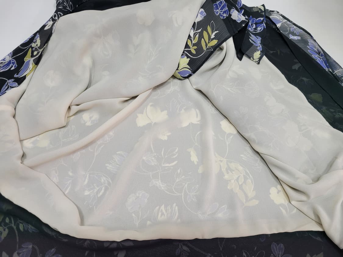 BEANPOLE 빈폴 언발란스 플라워 쉬폰 원피스 / 여 95 다크네이비 상품이미지6