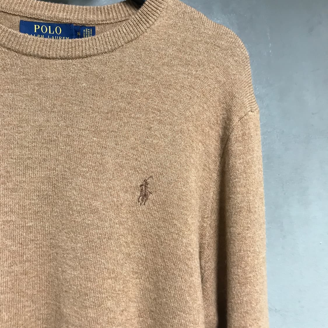 폴로 랄프로렌 니트 브라운 M 상품이미지4