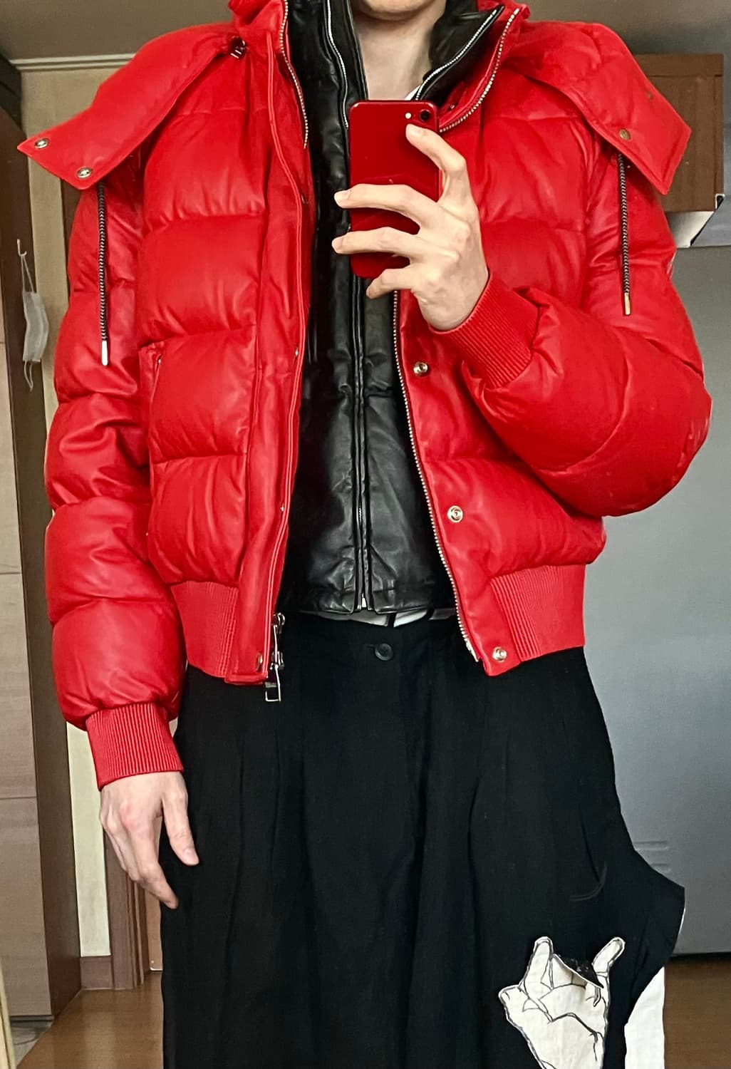 알렉산더 맥퀸 가죽 패딩 상품이미지5