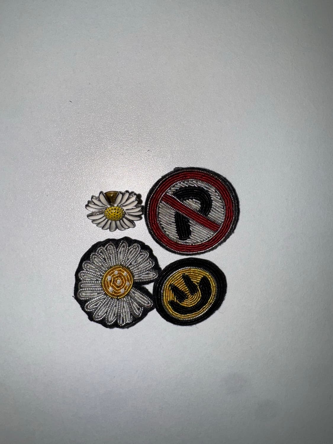 [일괄]피스마이너스원 핀 뱃지 세트+데이지 브로치 핀 상품이미지2