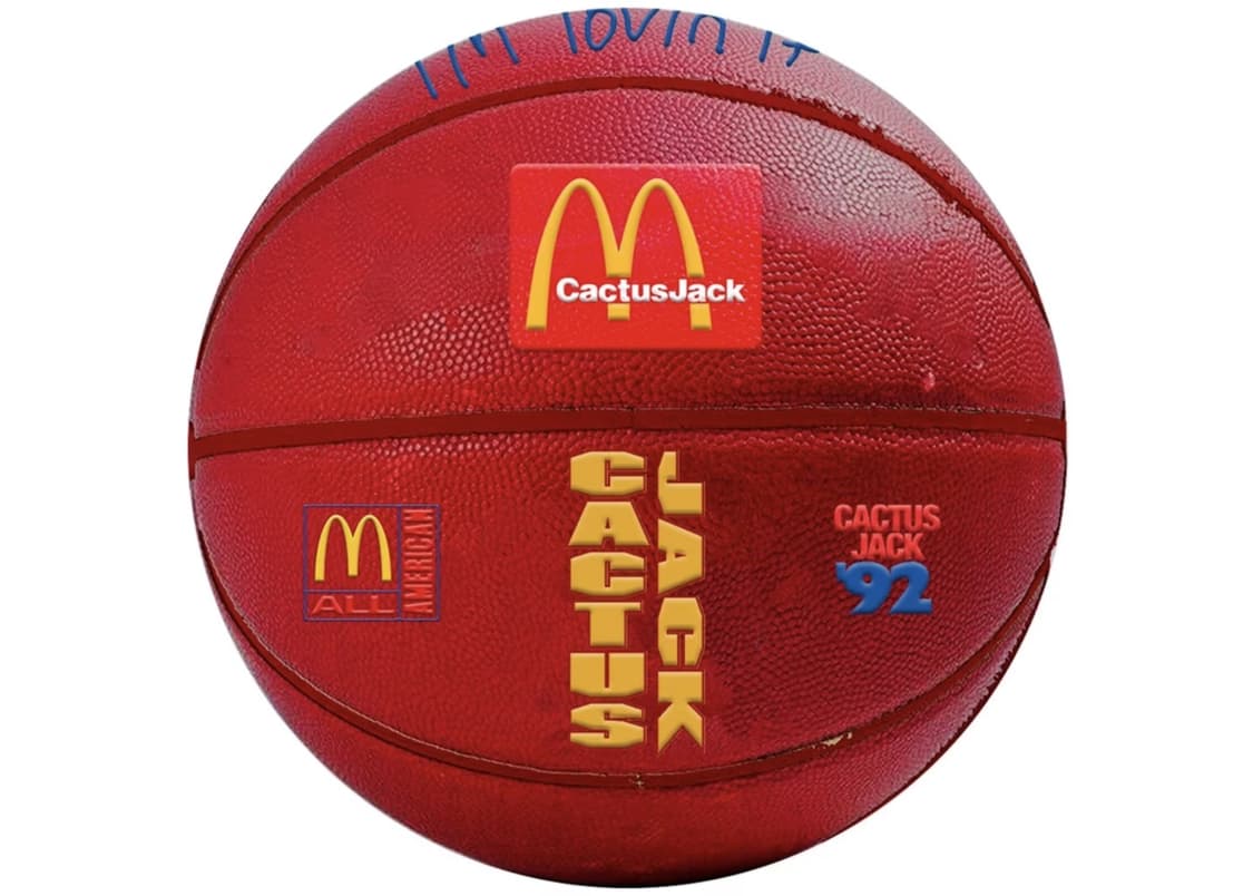 (미개봉) 트레비스 스캇 x 맥도날드 올 아메리칸 92‘ 농구공 상품이미지1