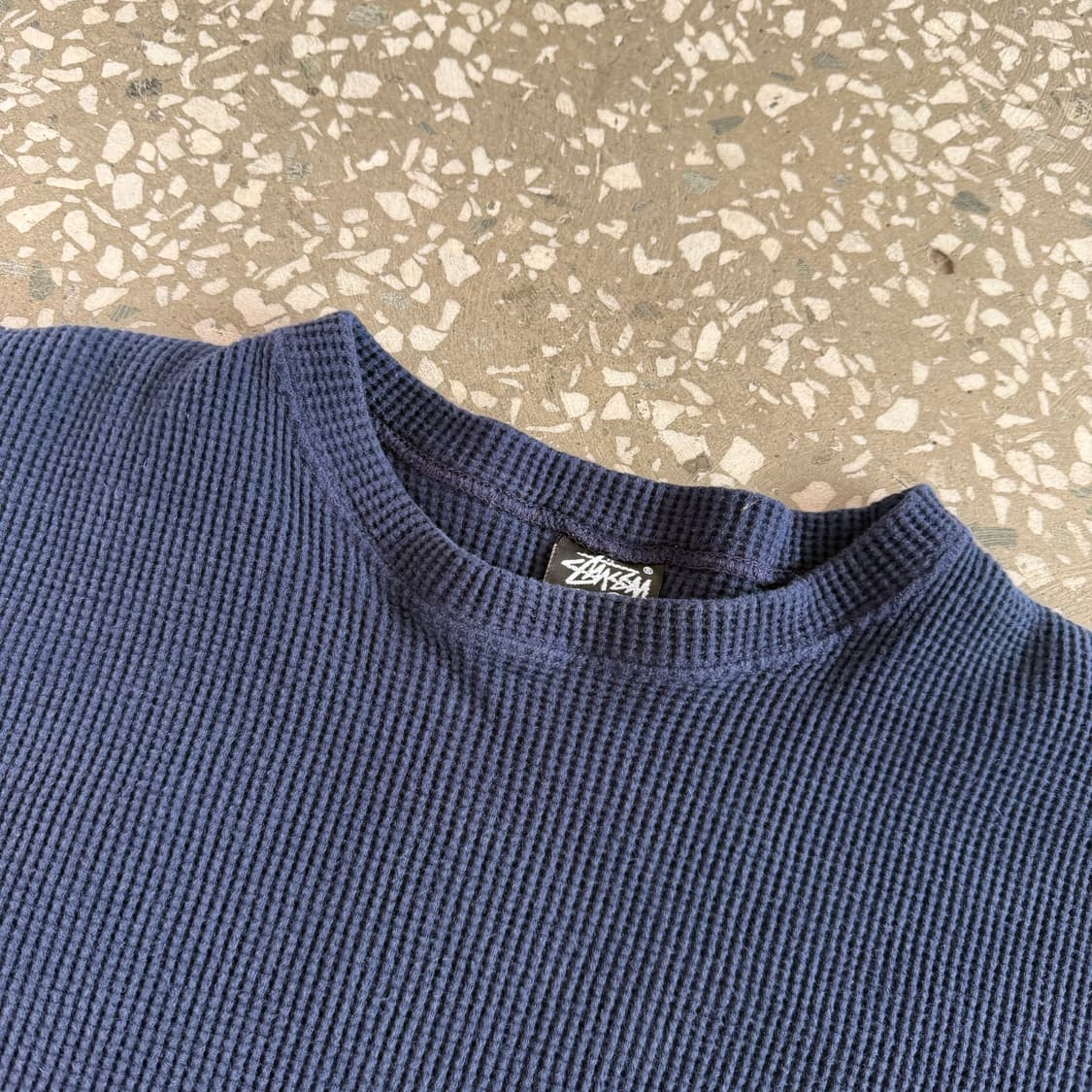 90s 올드 스투시 와플, 써멀 롱 슬리브 상품이미지4