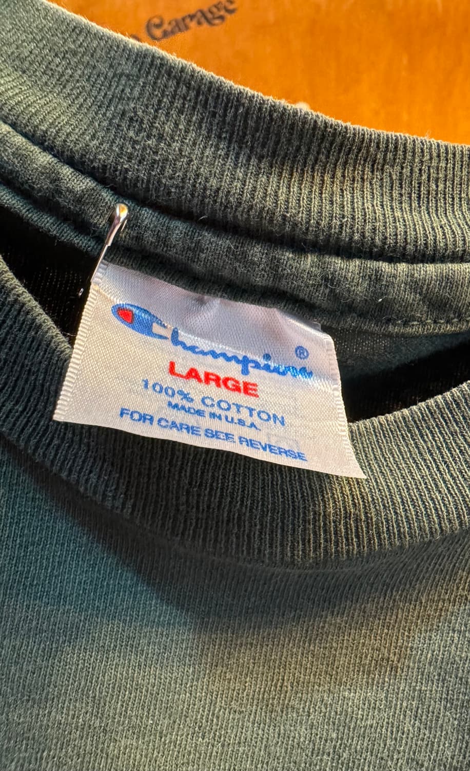 90's champion 싱글 티 "L" (m214 ) 상품이미지2