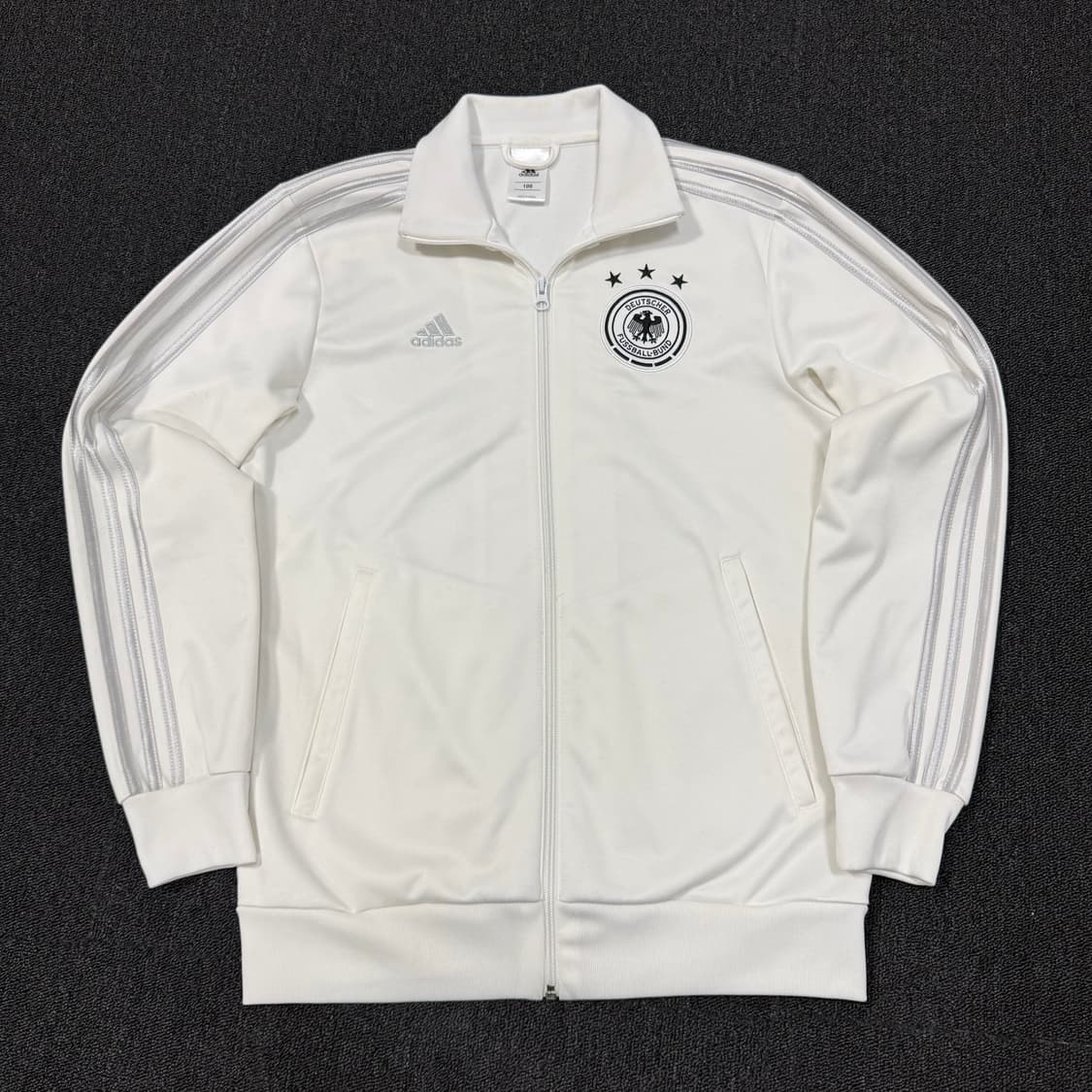 아디다스 화이트 실버 독일 져지  상품이미지1