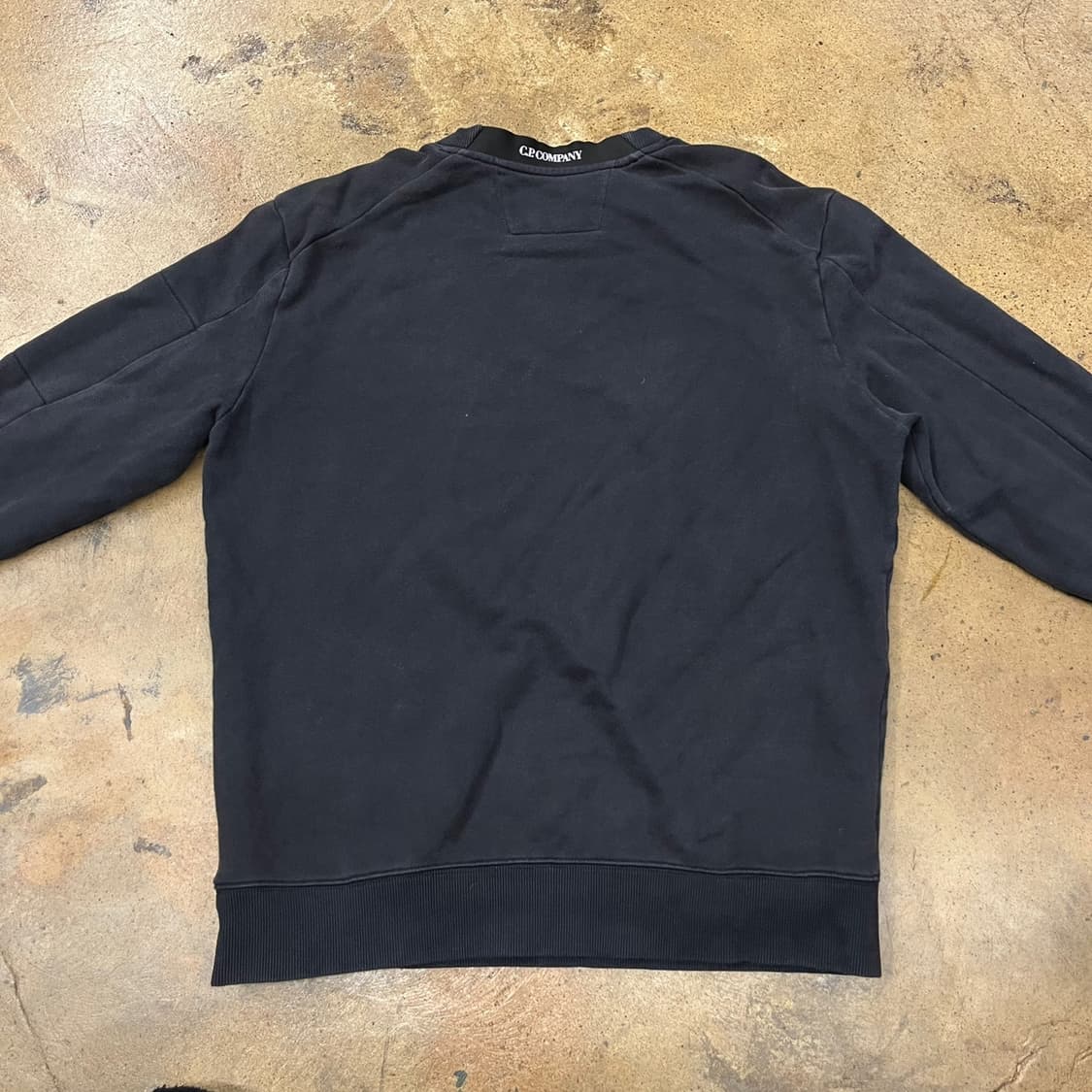[정품/L] CP컴퍼니 블랙 맨투맨 티셔츠 b15 상품이미지4