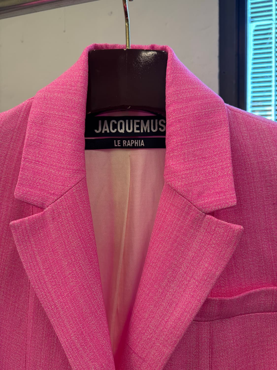 자크뮈스 르 라피아 컷 아웃 블레이저 드레스 (2023ss) 상품이미지3