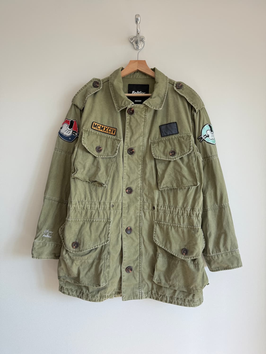 펠틱스(Feltics) 미키마우스 야상 자켓 상품이미지1