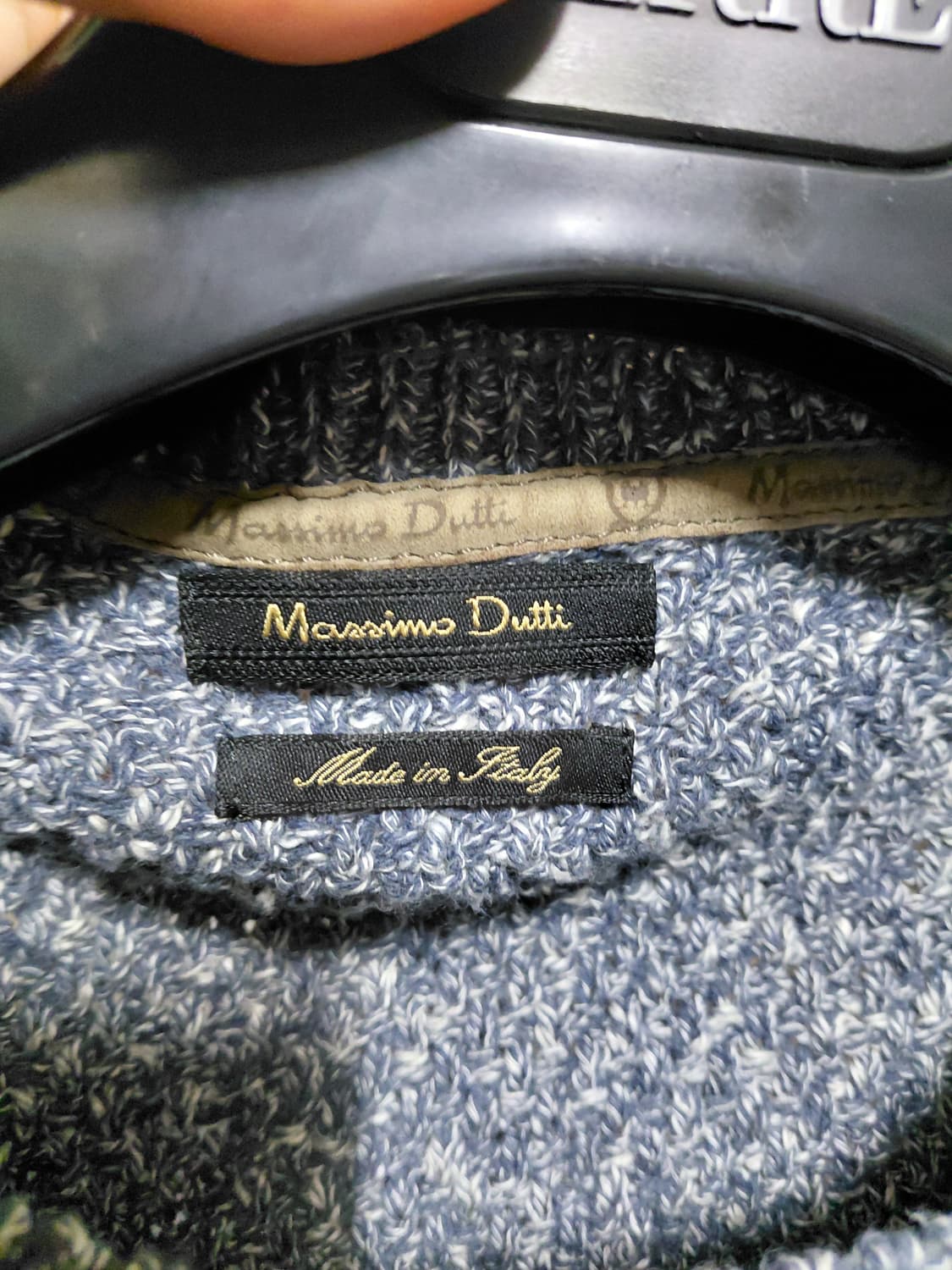 [마시모두띠]코튼 케이블 니트 스웨터 M(95)사이즈 상품이미지3