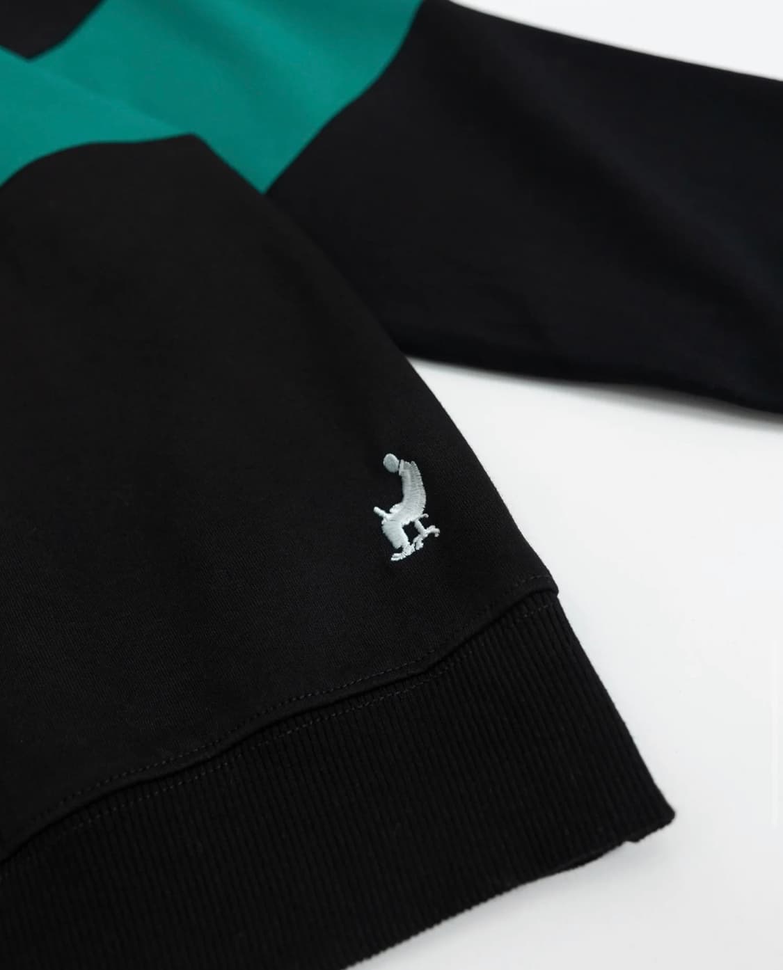 [새제품/L] Classy 폴로 스웻 셔츠 - 블랙 상품이미지5