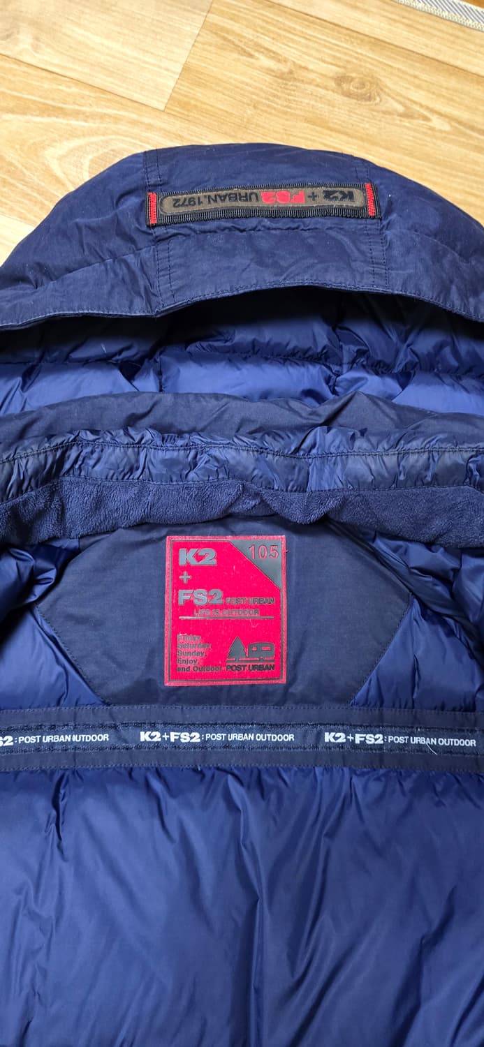 K2 FS2 남성 패딩 105 네이비 상품이미지5
