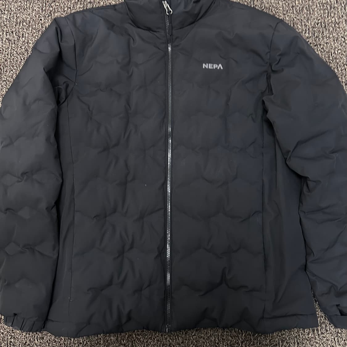 NEPA 네파 덕다운 경량 패딩 블랙 100(L) 상품이미지3