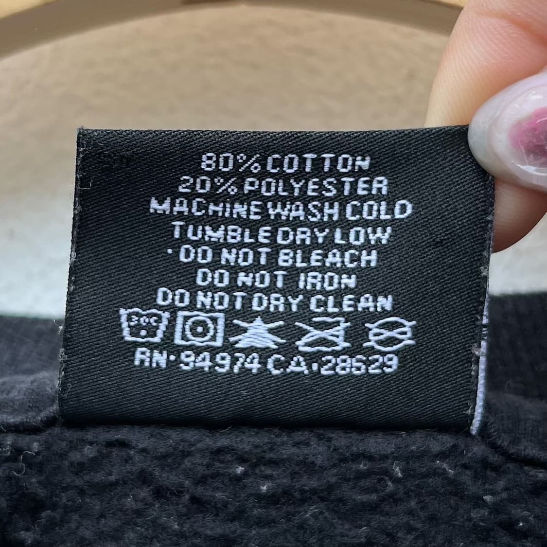 스투시 빅 스탁 인터네셔널 로고 블랙 크루넥 맨투맨 상품이미지6