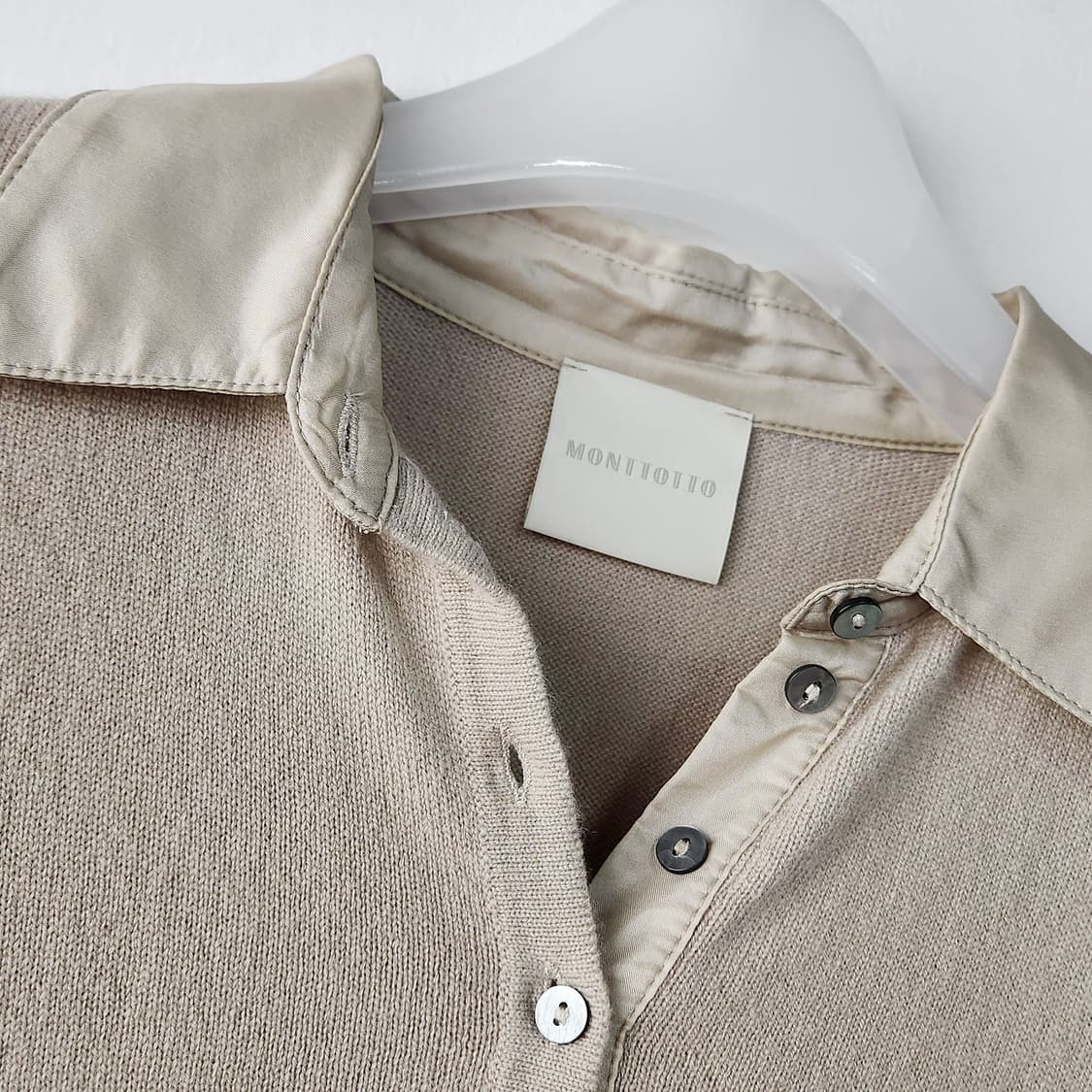 몽또또 캐시미어 폴로 니트 상품이미지2