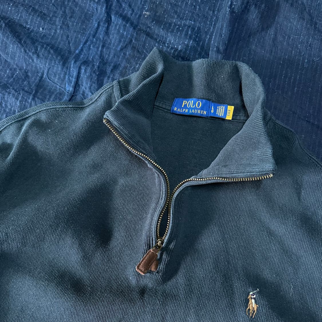 폴로 랄프로렌 쿼터집업 풀오버 L 상품이미지2