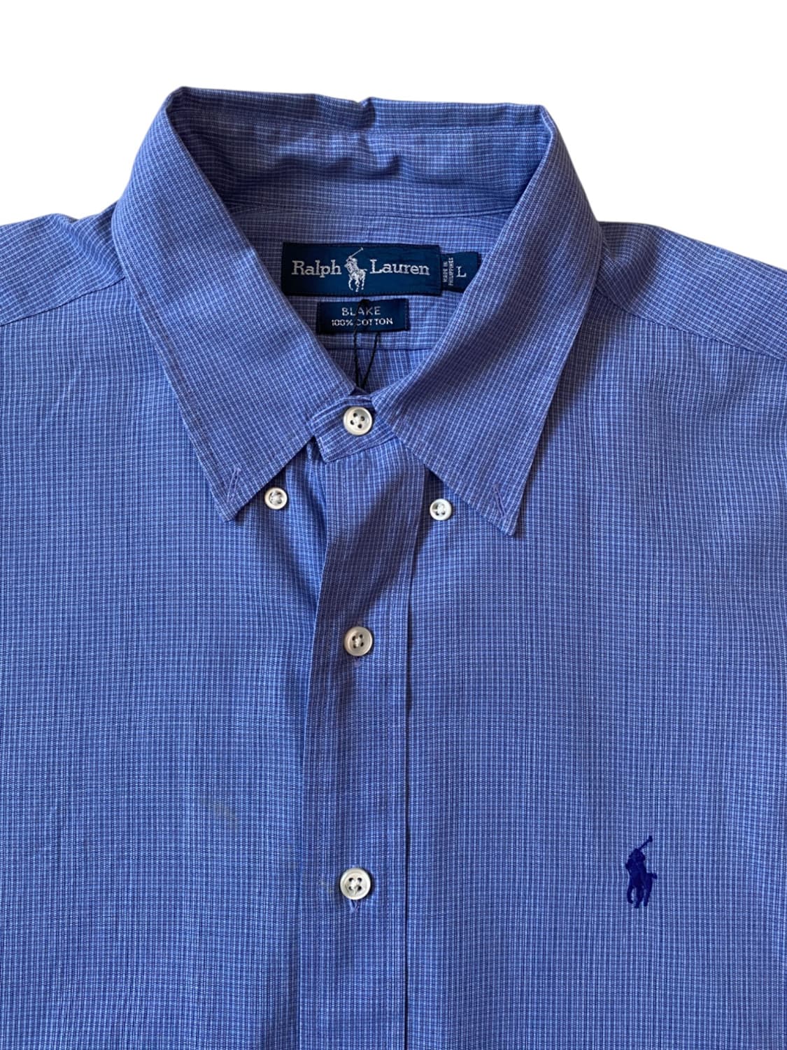 폴로 랄프로렌 잔체크 셔츠 (Man 2XL) AB0271 상품이미지6