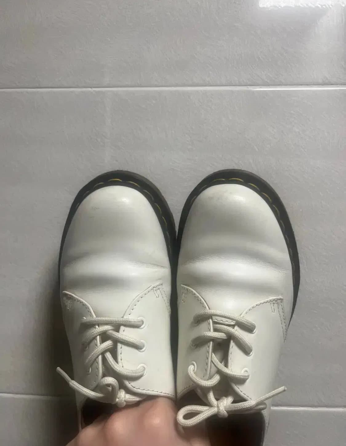 닥터마틴 3홀 화이트 상품이미지4