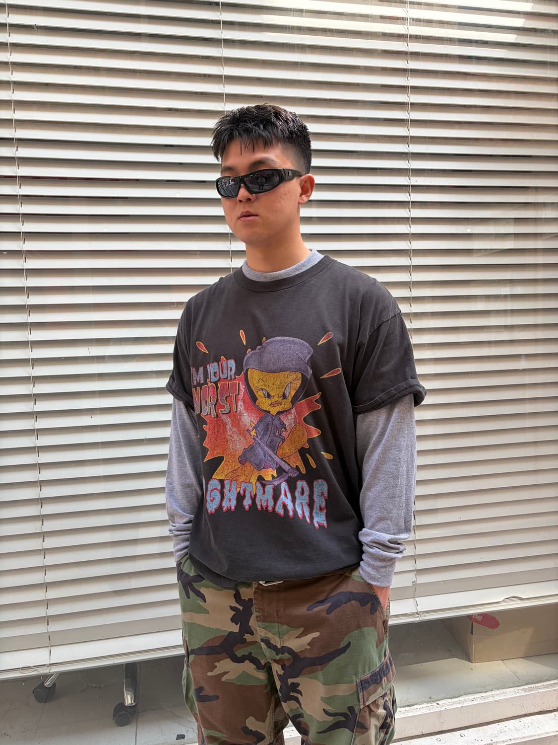 00‘s Looney Tunes Tweety Bird T-shirt  상품이미지3