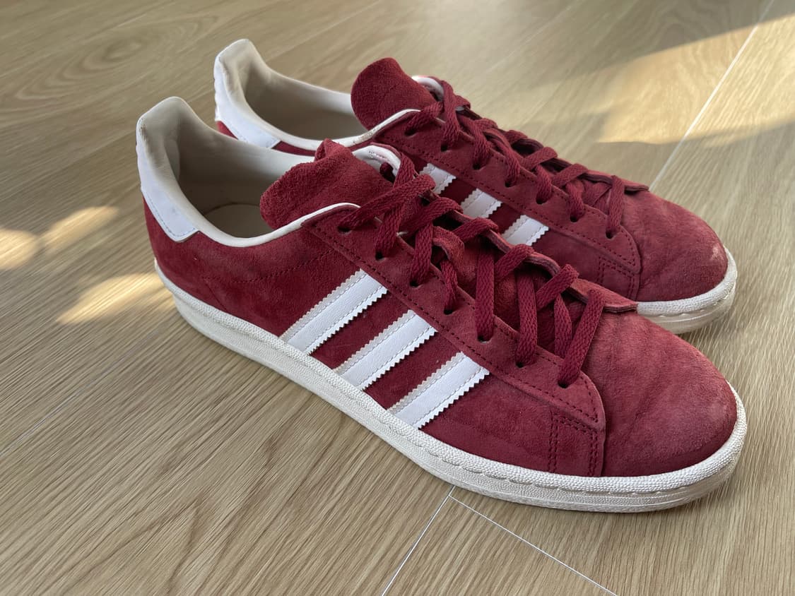 아디다스 캠퍼스 버건디 255 상품이미지2