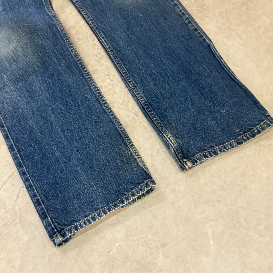 [36/32] 90s USA🇺🇸 리바이스 517 오렌지탭 중청 데님 상품이미지2