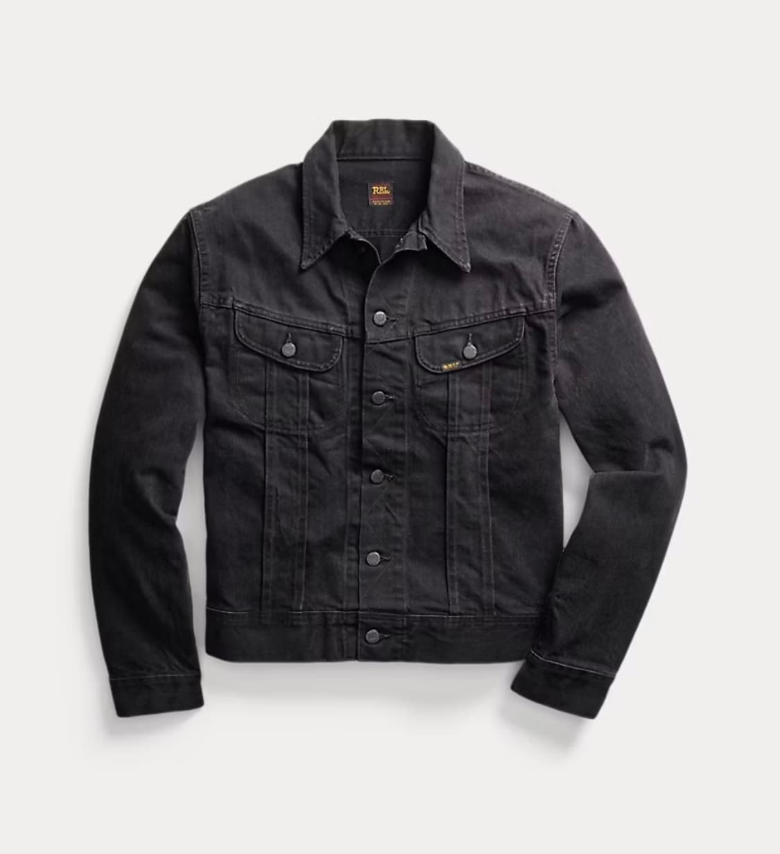 RRL 블랙 트러커 자켓 상품이미지1