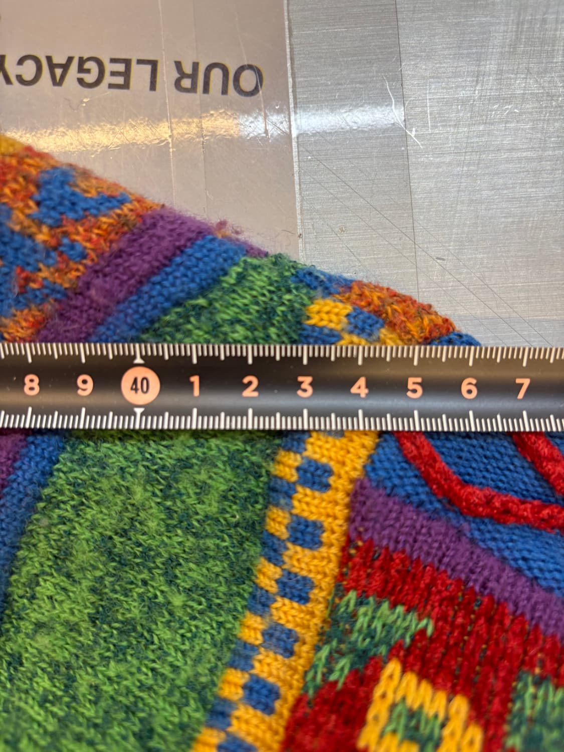 우오모 포르테 멀티 패턴 니트 상품이미지6