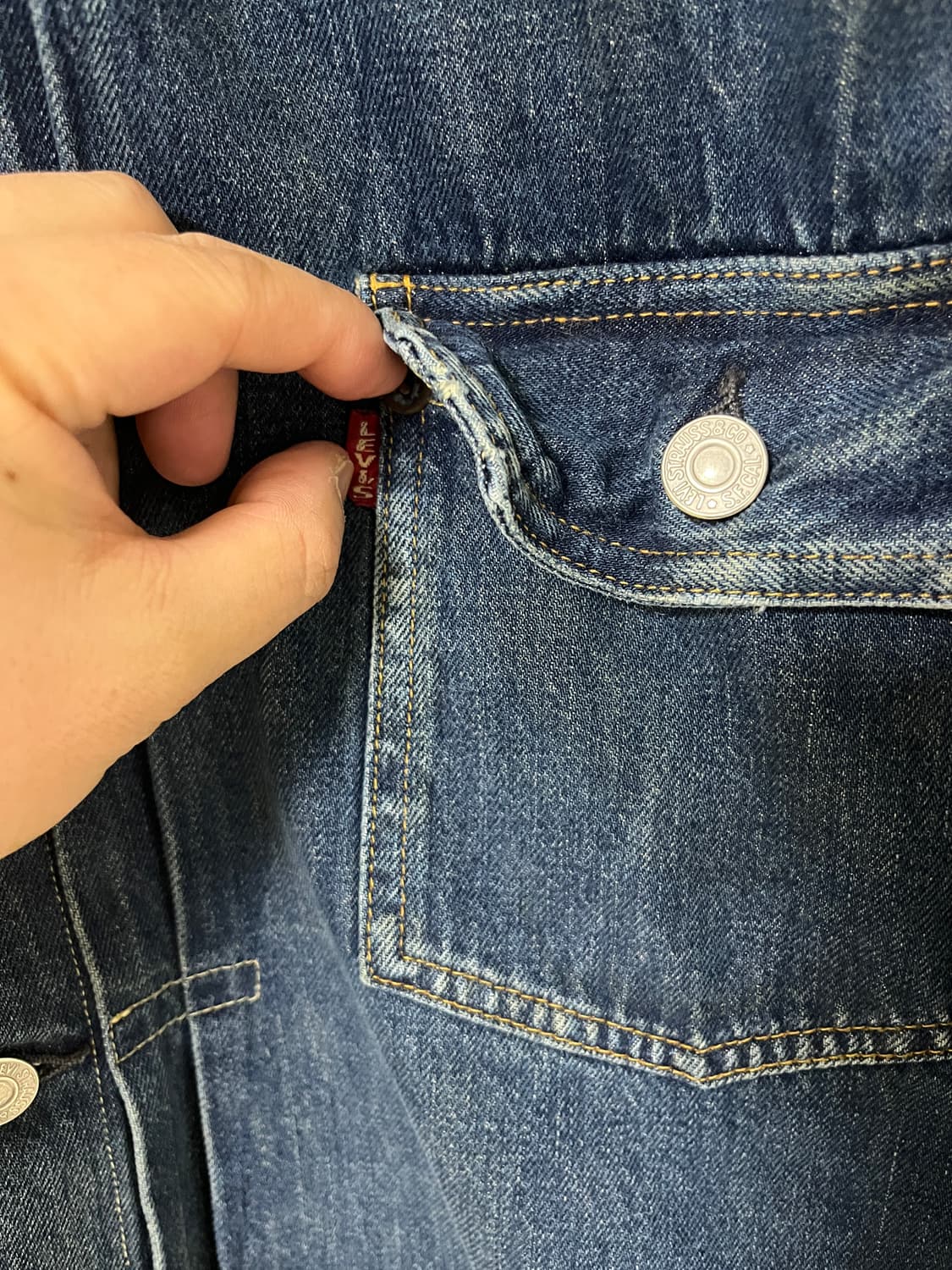 리바이스빈티지클로딩 LVC506XX TYPE1 트러커 XL사이즈 상품이미지3