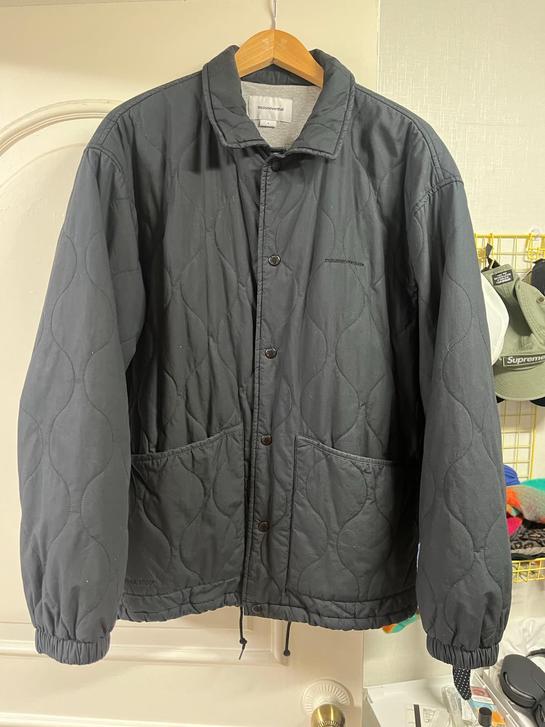 디스이즈네버댓 퀼팅 자켓 상품이미지1