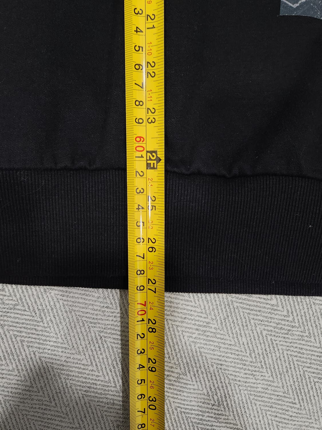 BKBT 벙커버스터 검정색 후드티 남성 105사이즈 상품이미지7