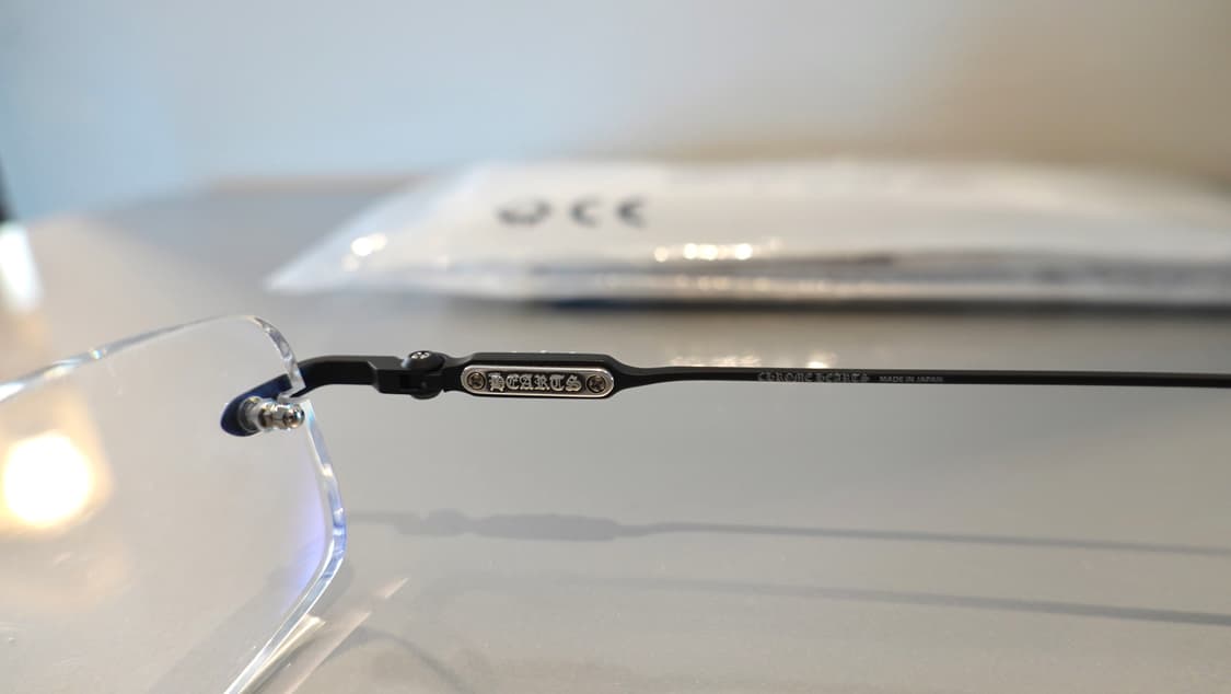 크롬하츠 소퍼스2 맷블랙/샤이닝 실버 안경 상품이미지7