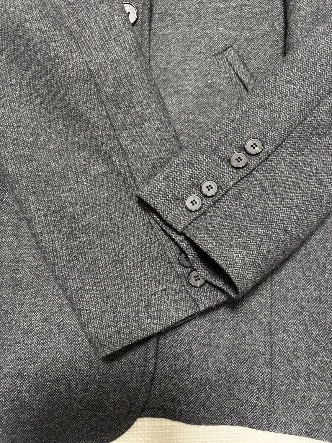 트리밍버드 Over Fit Wool Jacket [ Charcoal ] 상품이미지7