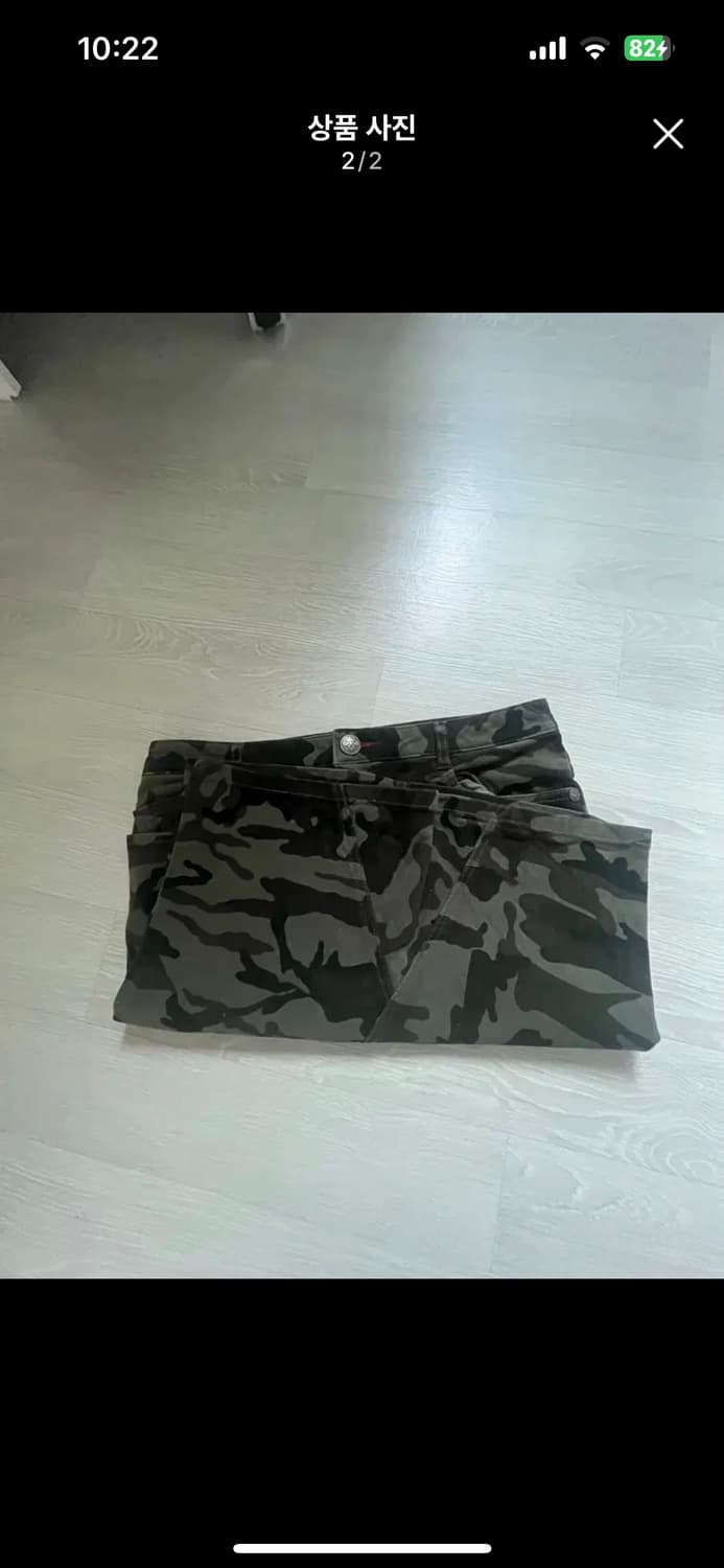 빈티지 카고치마 상품이미지2