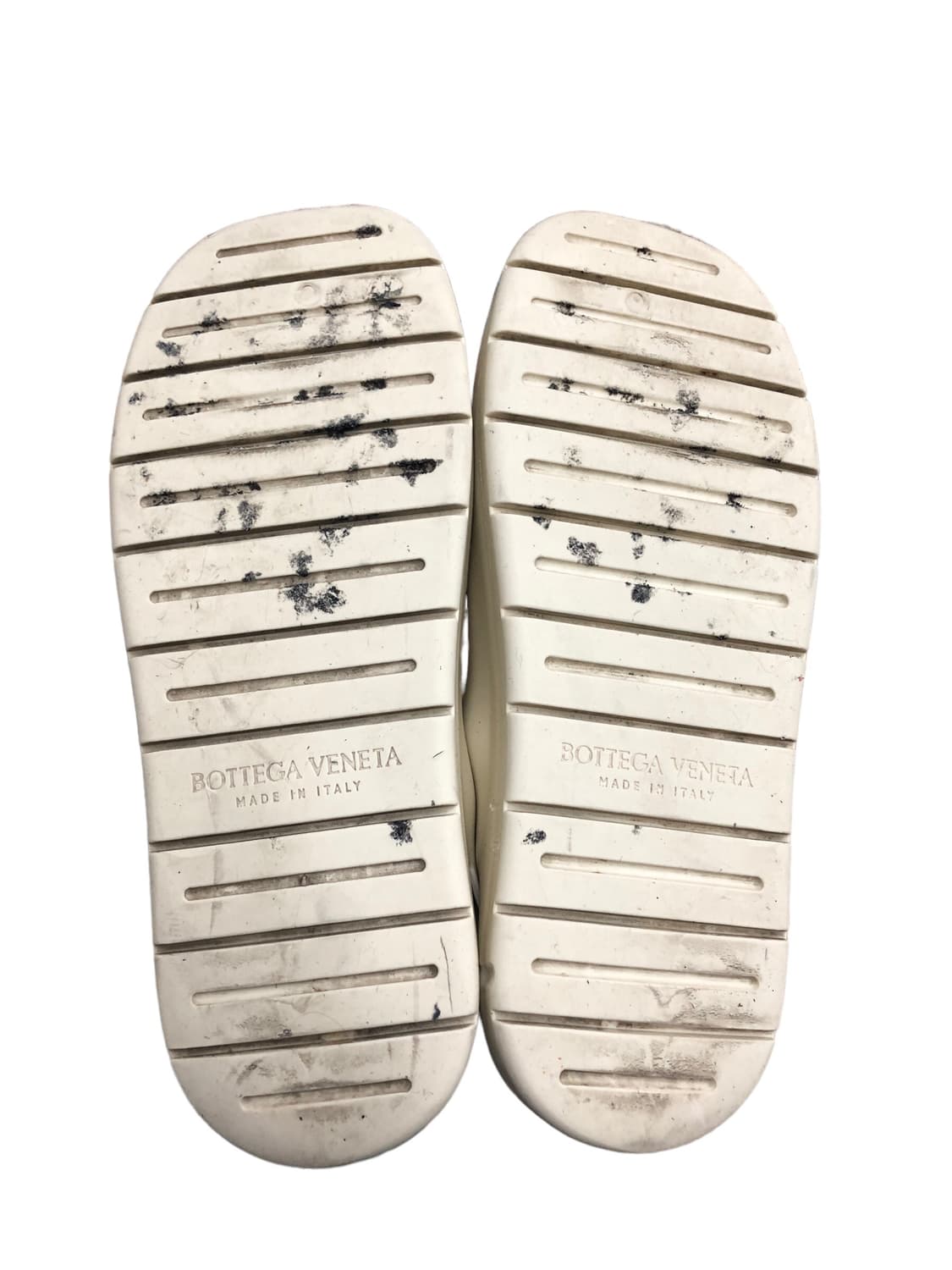 보테가 베네타 러버 퍼들 슬링백 샌들 화이트 270mm 상품이미지5