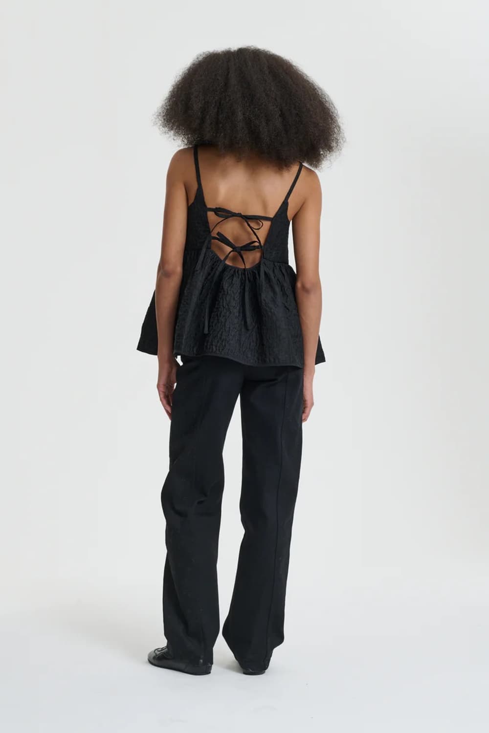 [6,8]세실리에 반센 AKIRA 슬리브리스 탑/블랙 상품이미지4