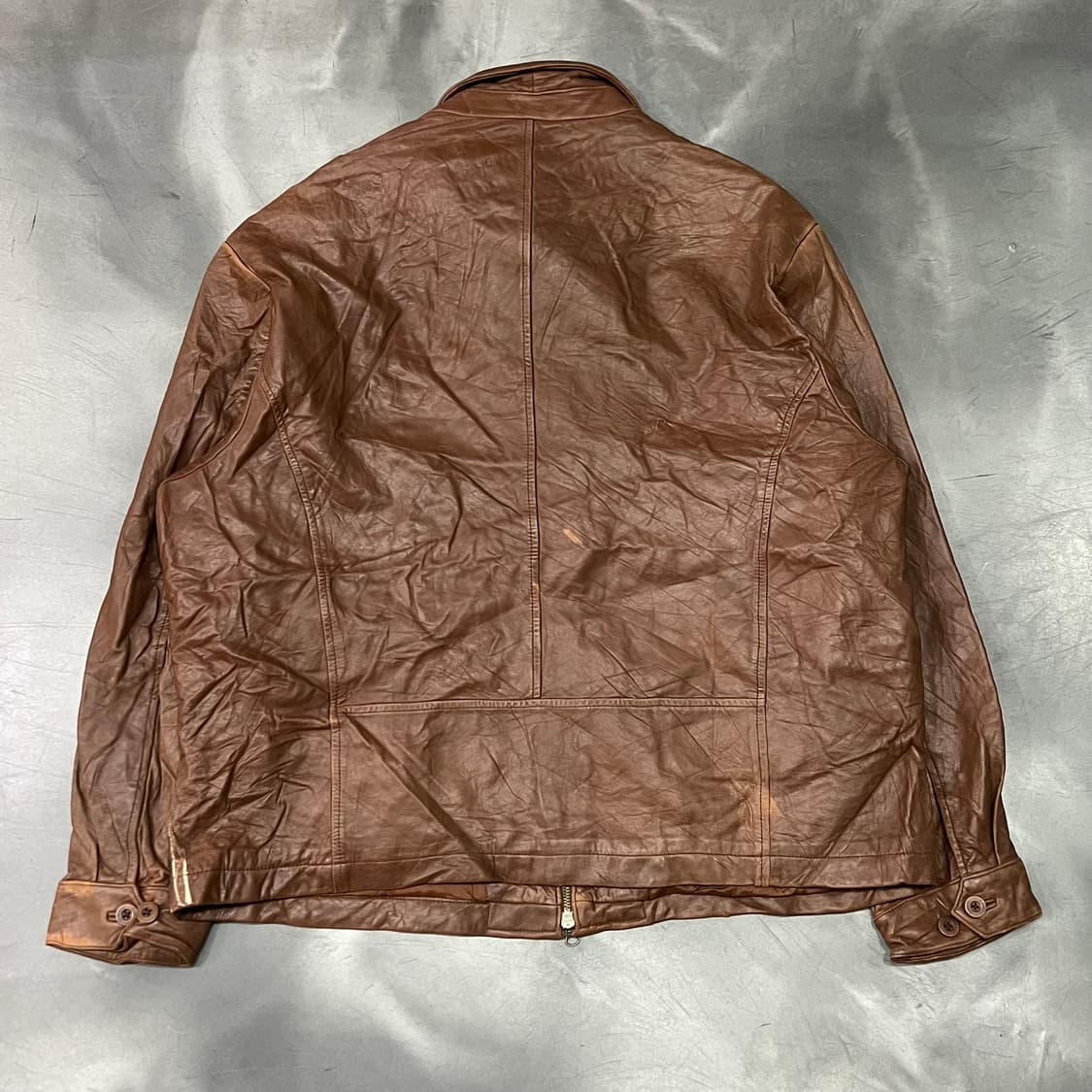  무라노 램스킨 레더 자켓 y14982 상품이미지2