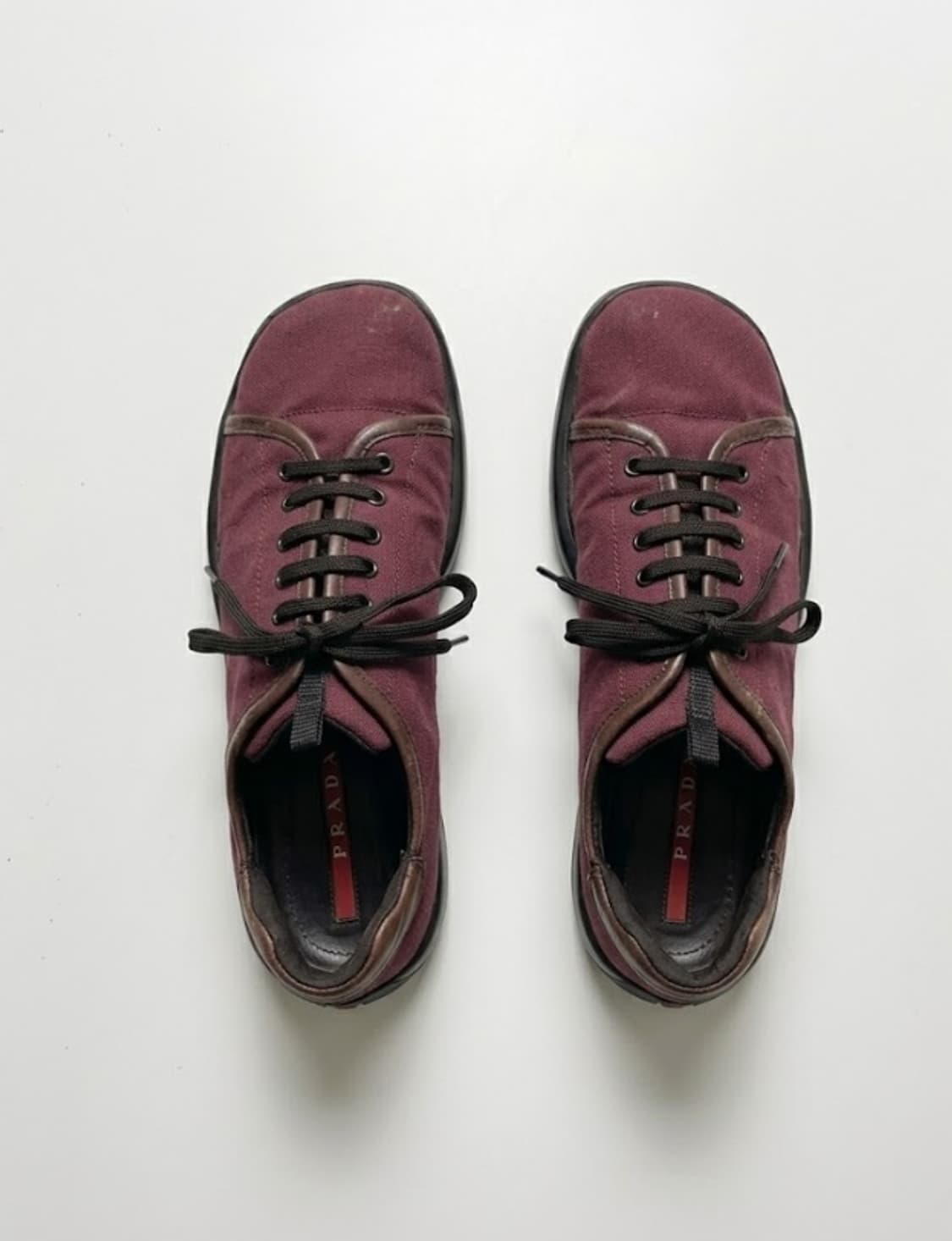 Prada 프라다 스니커즈 스퀘어 컨버스 슈즈 275 상품이미지1