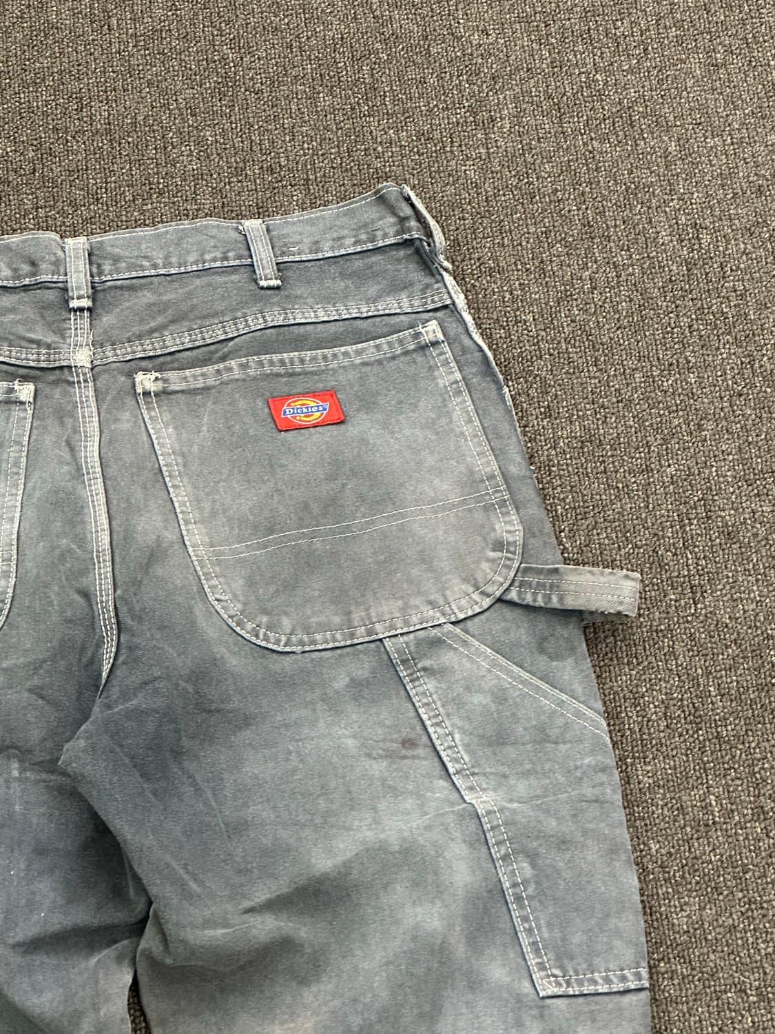 31x34)디키즈 빈티지 흑청 워크팬츠 상품이미지7