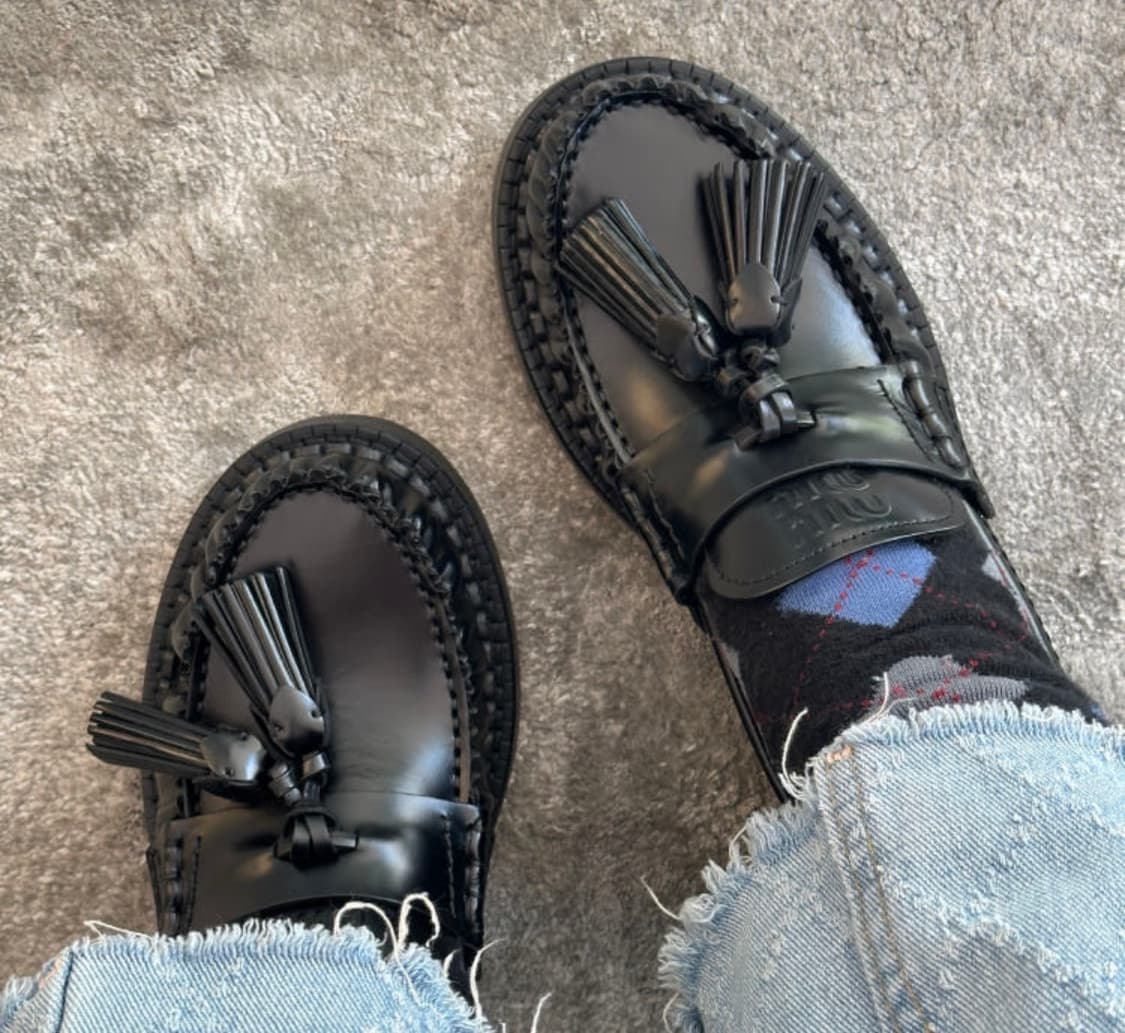 미우미우 폴리시드 태슬로퍼 245 상품이미지7