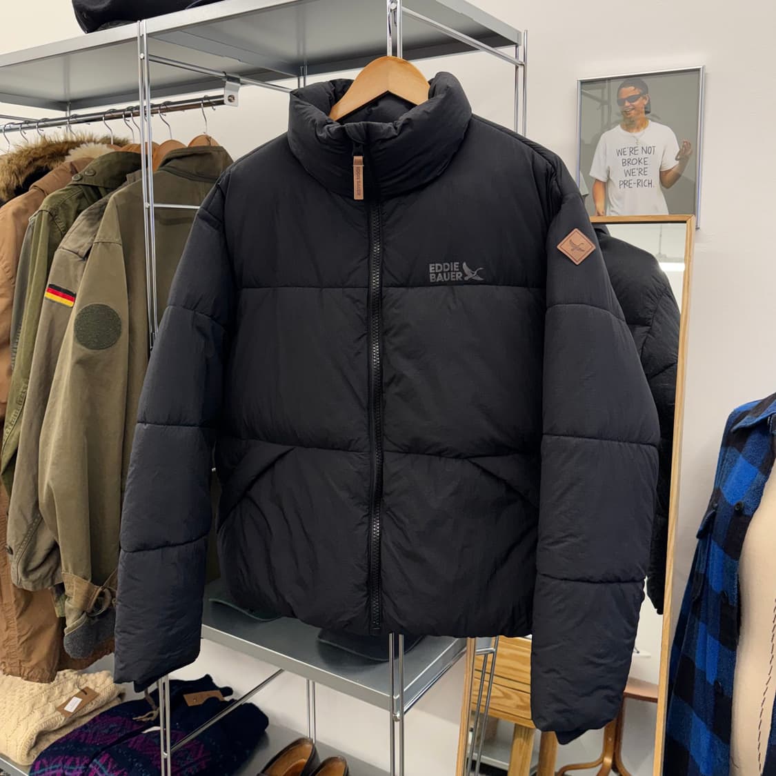 에디바우어 폴라라이트 숏 푸퍼 패딩 (L)   상품이미지1