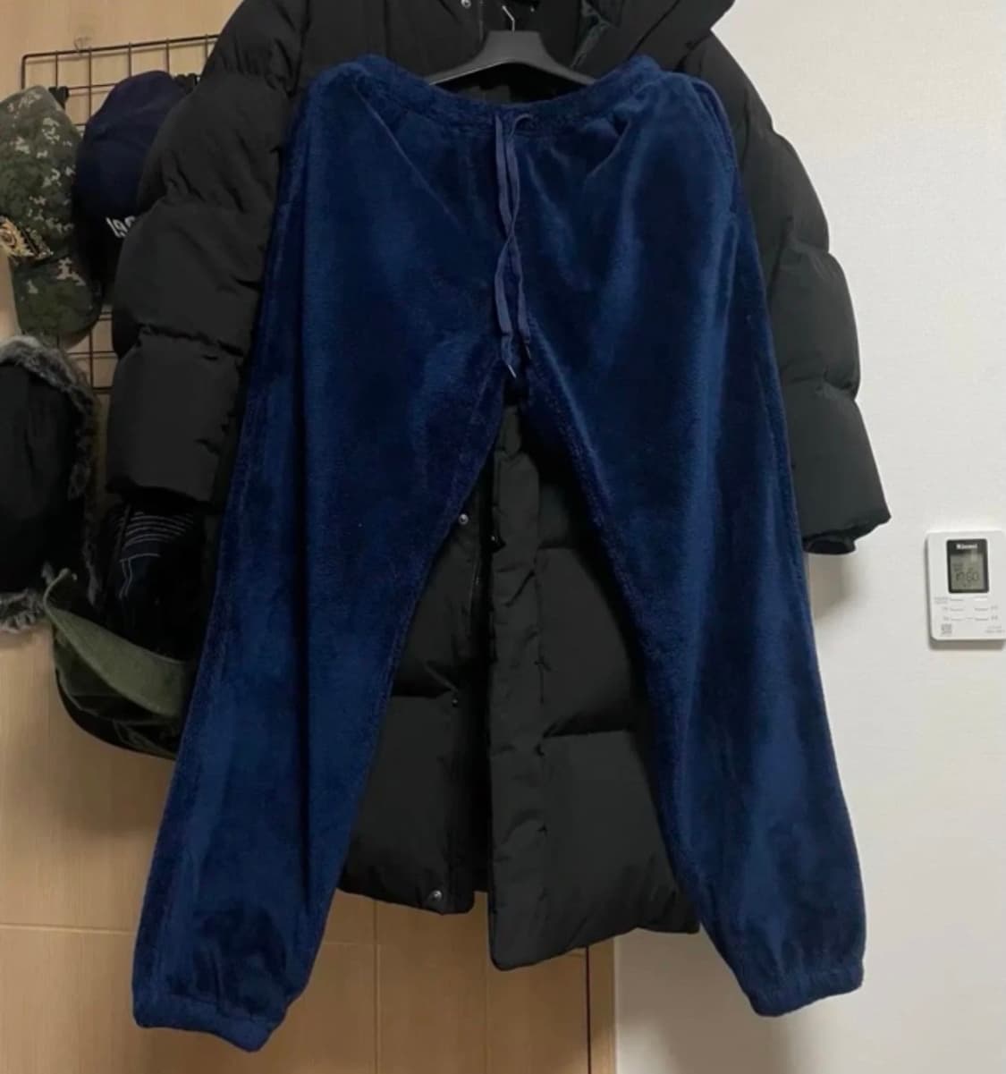 (M)위캔더스 웨이비 퍼 팬츠 네이비 상품이미지3