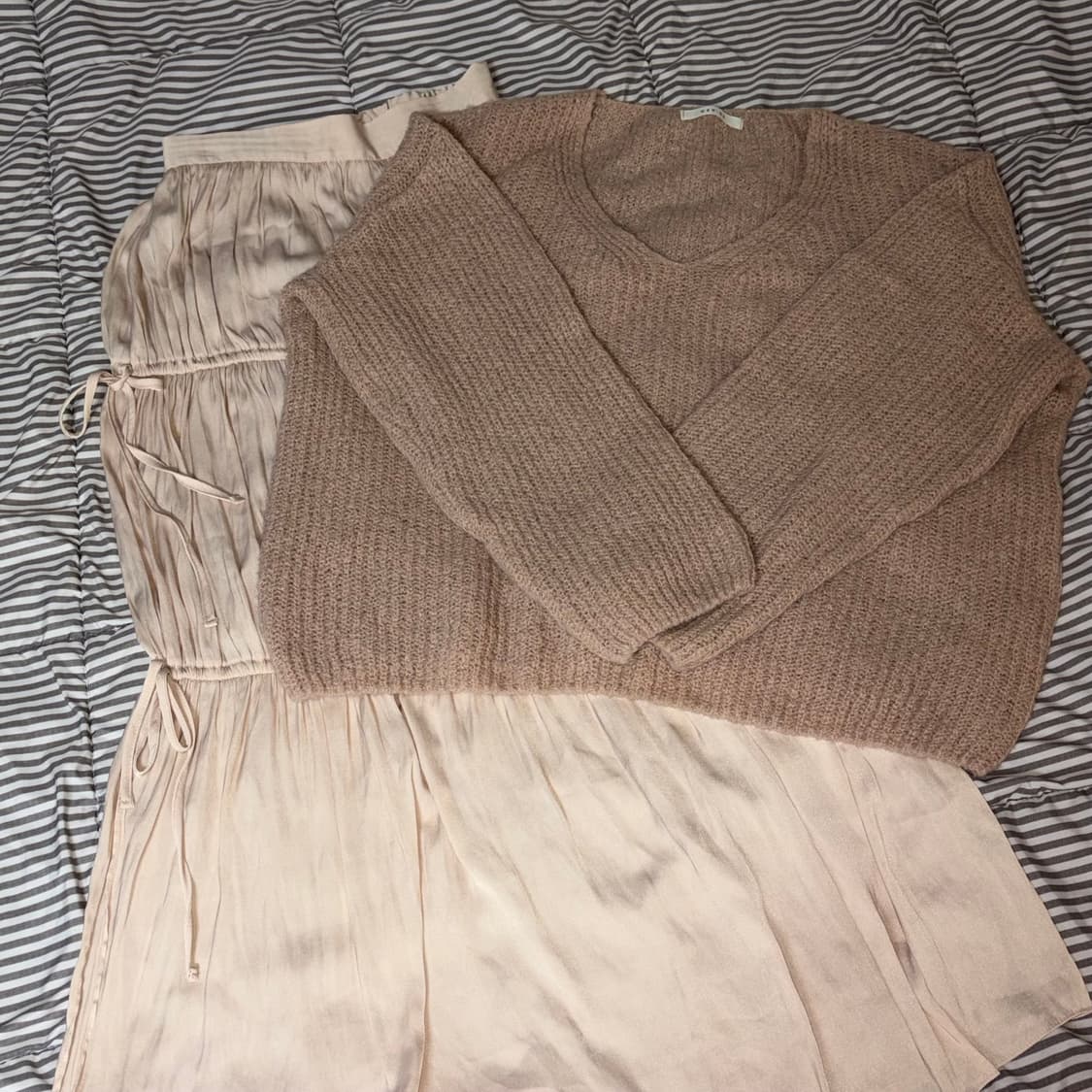 빈티지 핑크 모리걸 코디 세트 상품이미지1