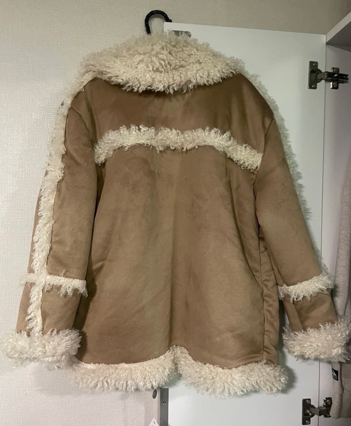 topshop 퍼자켓 아수라 무스탕 새상품 상품이미지4