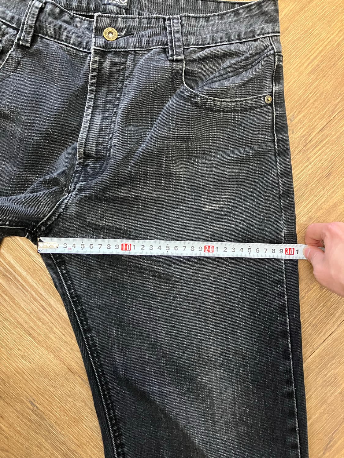 N218 돌체앤가바나 데님팬츠 청바지 흑청 블랙 상품이미지6