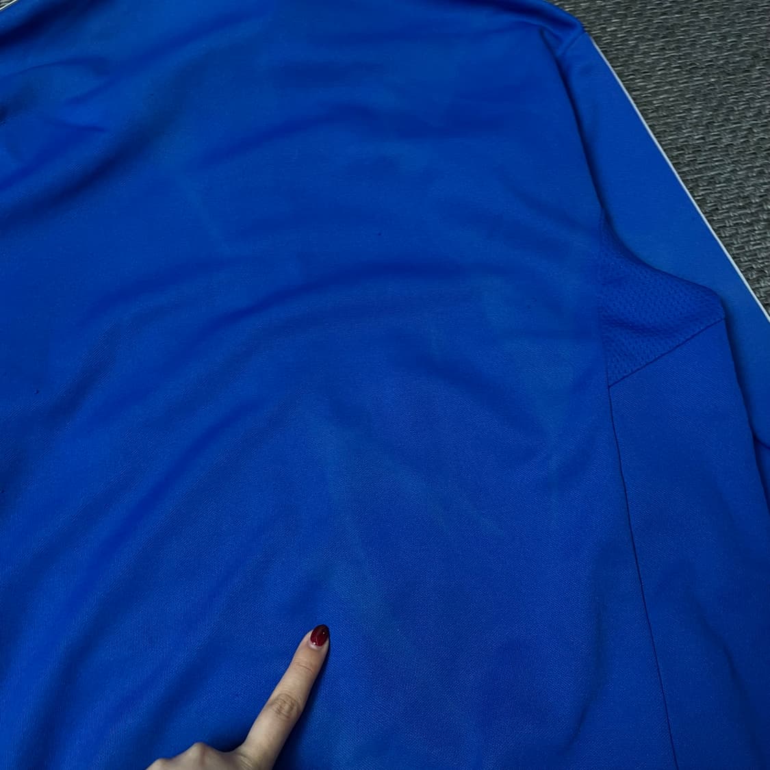 아디다스 블루 트랙탑 져지 105 상품이미지9