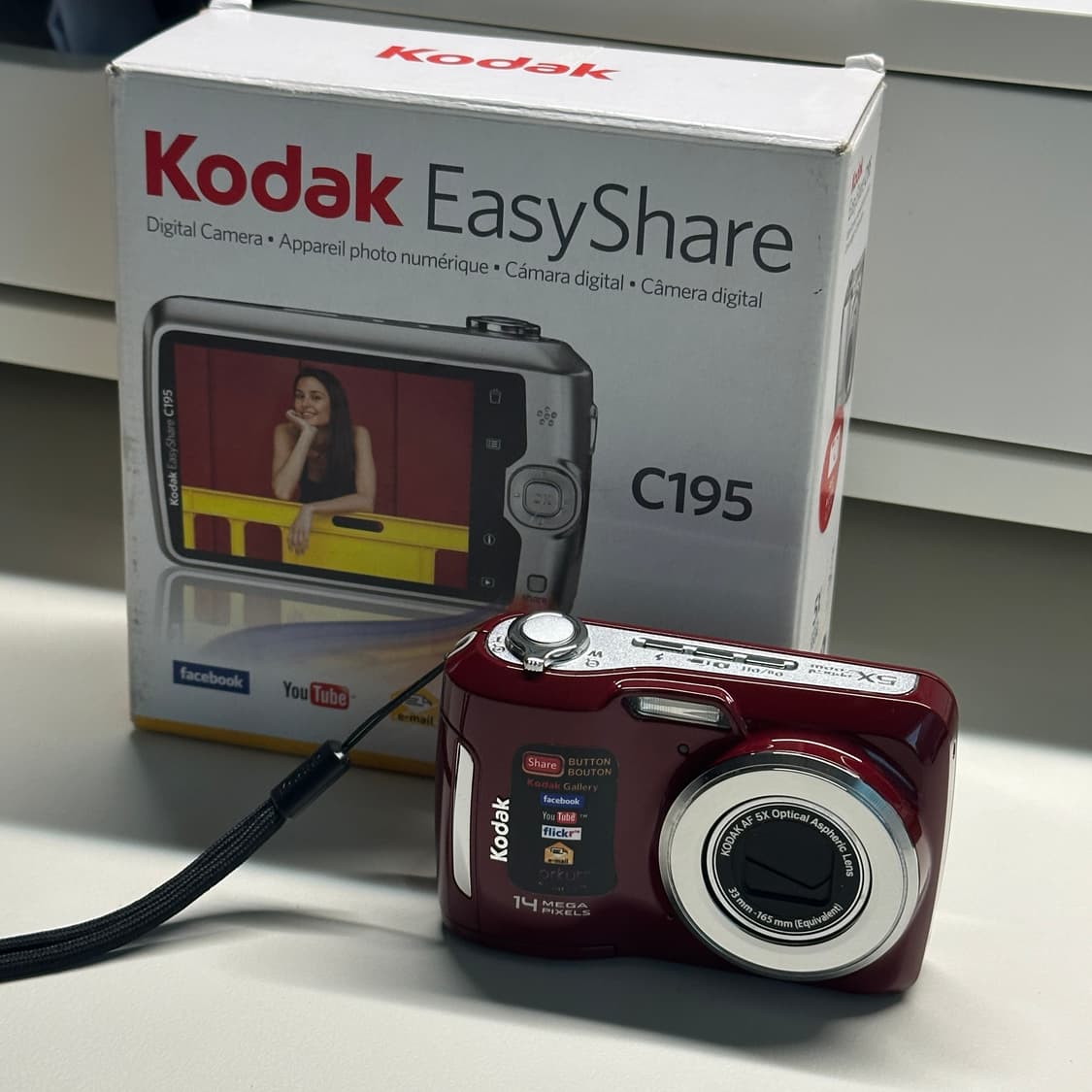 📸 코닥 EasyShare C195 빈티지 디지털카메라 상품이미지2