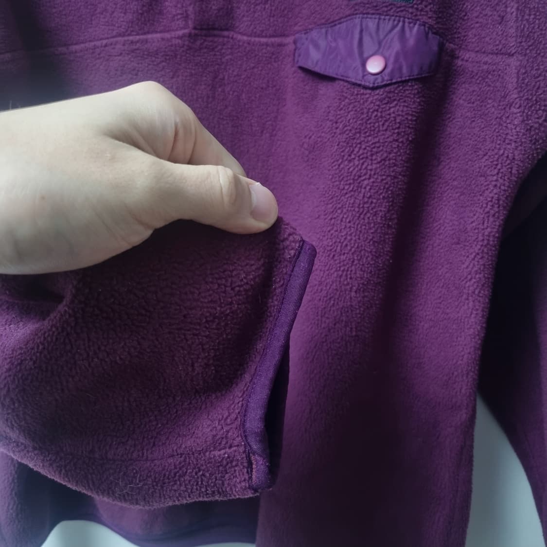파타고니아 신칠라 버건디 퍼플  made in usa L 상품이미지4