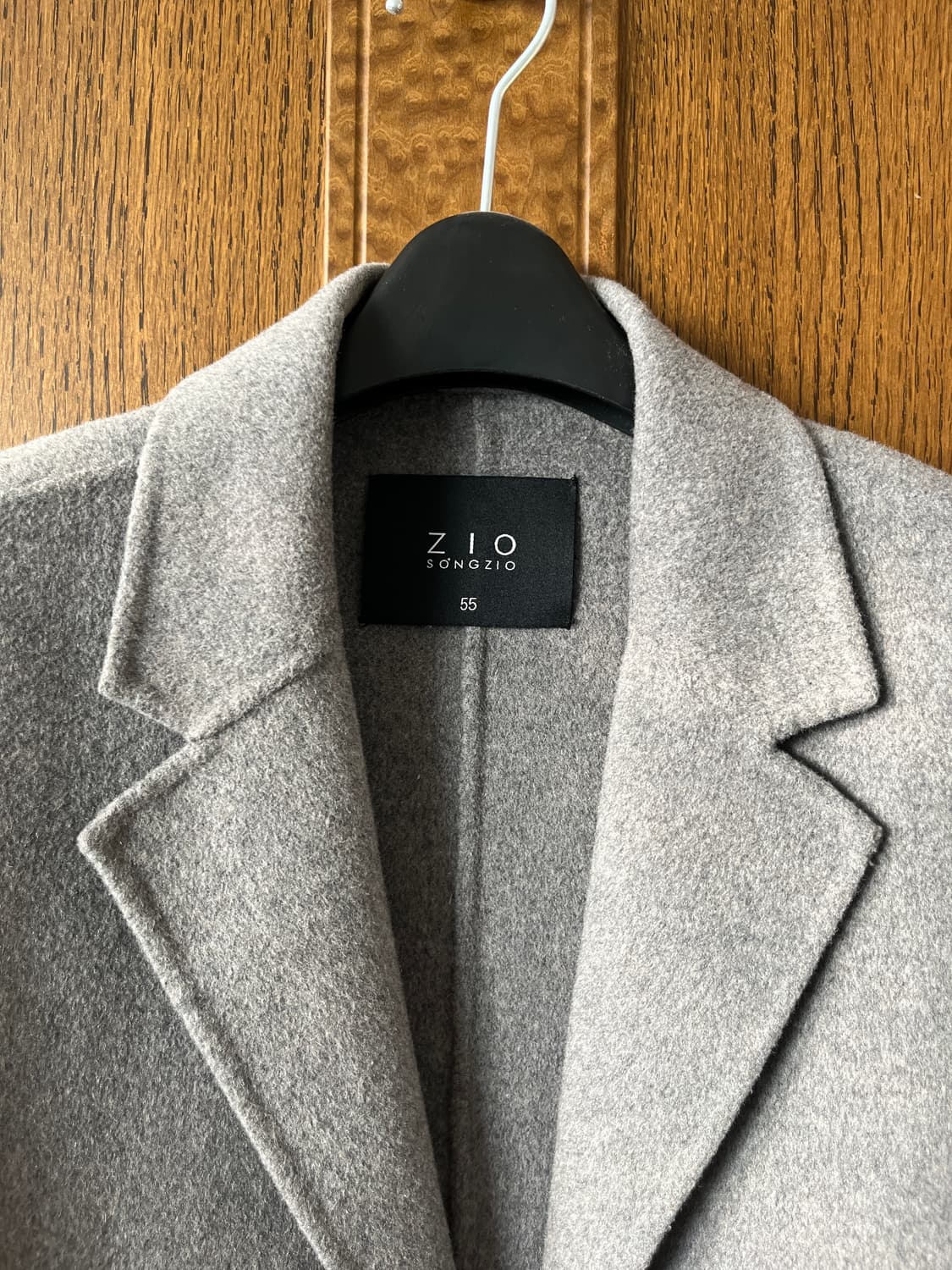 ZIOSONGZIO 핸드메이드 울 코트 상품이미지3