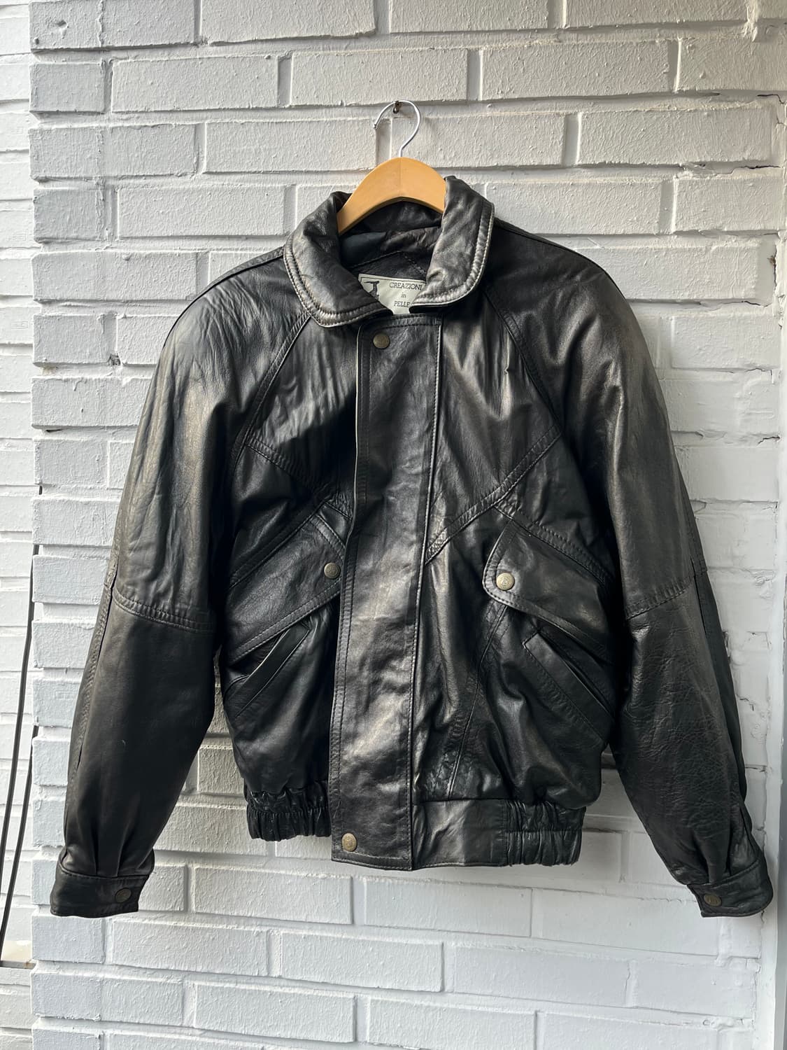 CREAZIONI leather jacket (made in ITALY) 상품이미지2