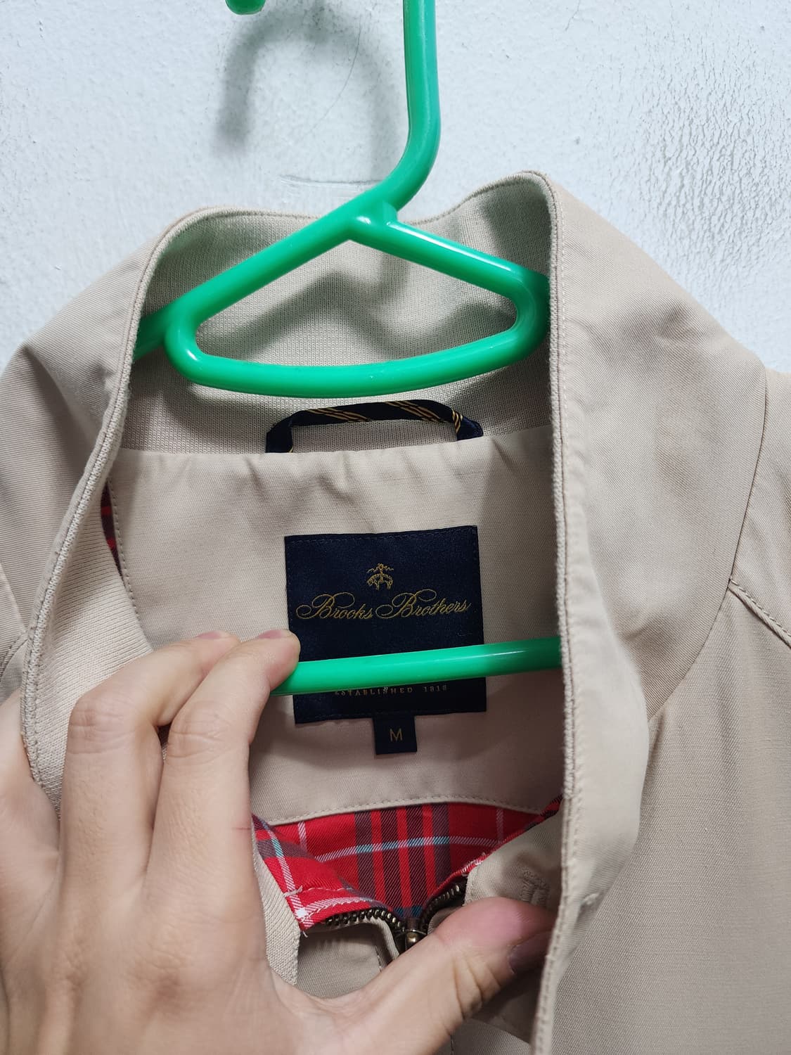 브룩스 브라더스 베이지 바라쿠다 자켓 상품이미지10