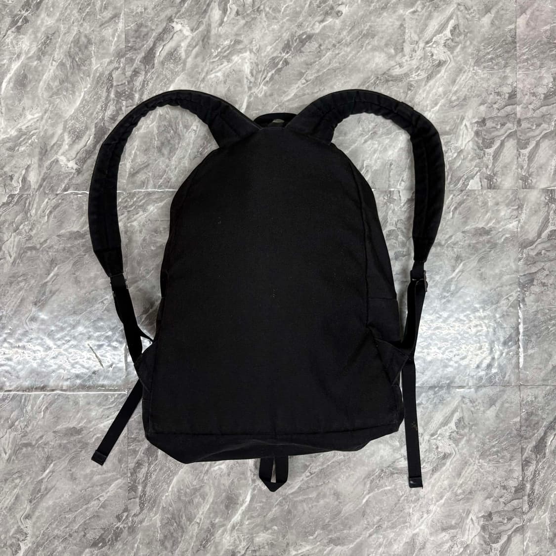 노스페이스 블랙 캔버스 백팩(OS) 상품이미지2