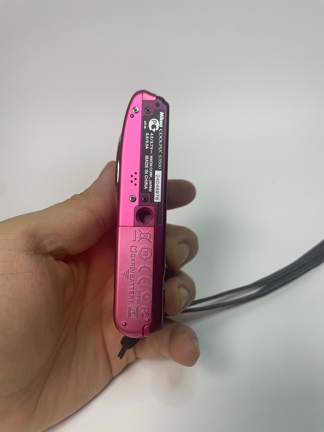 (민트급)니콘 쿨픽스 s3500 핑크 아이돌디카 상품이미지3
